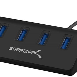 SABRENT 4-Port Aluminum USB 3.0 Hub